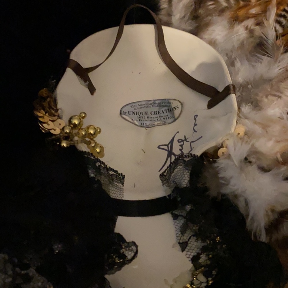 NEW💕Gorgeous Wall Hanging Mask🎀 Handcrafted - Picture 4 of 12